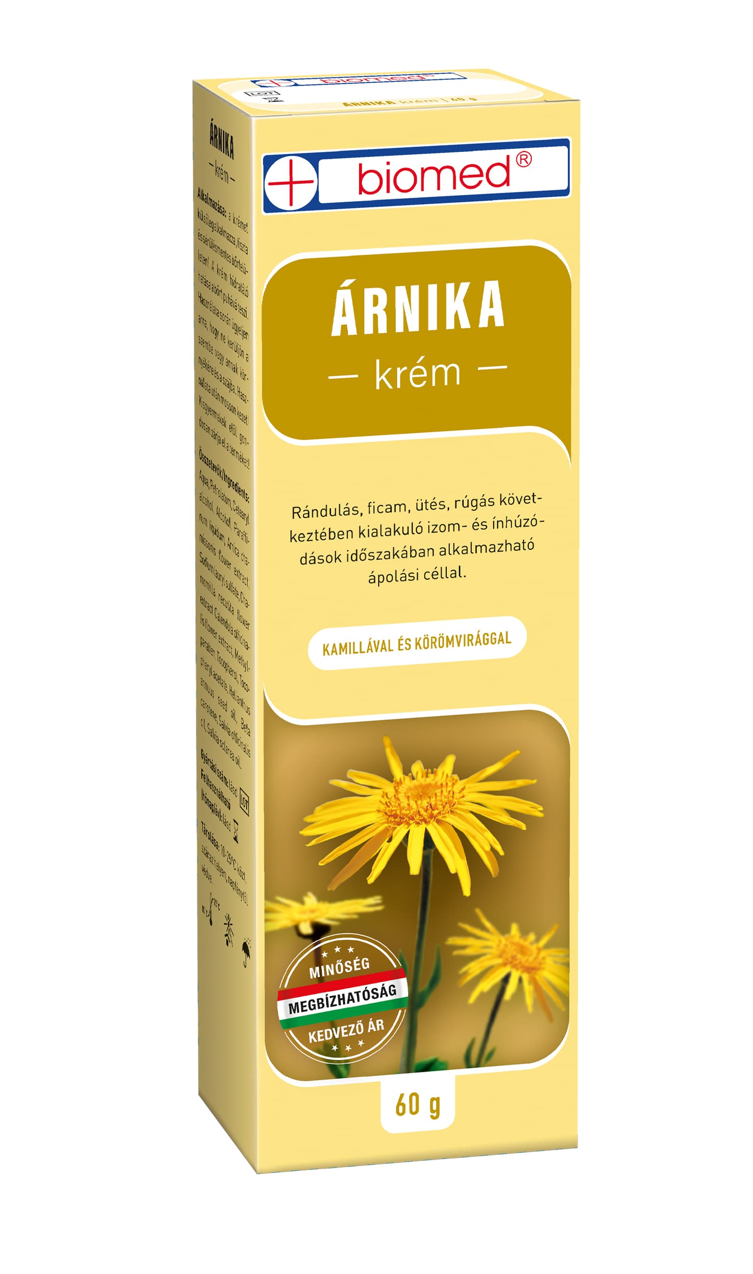 Biomed Arnika krém 60g - 14524