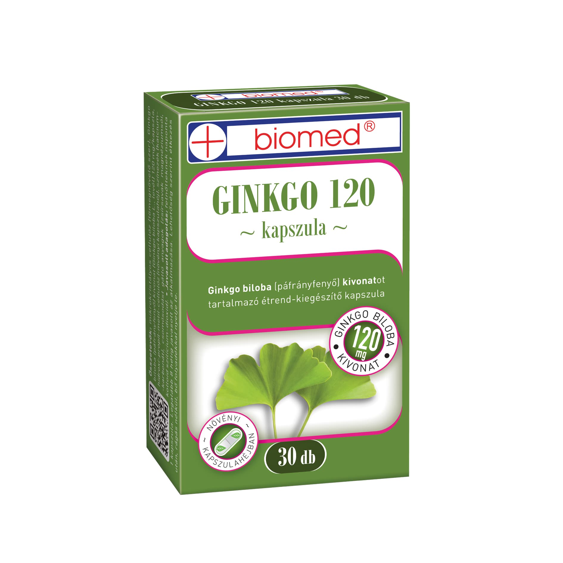 Biomed ginkgo 120 kapsúl 30 ks