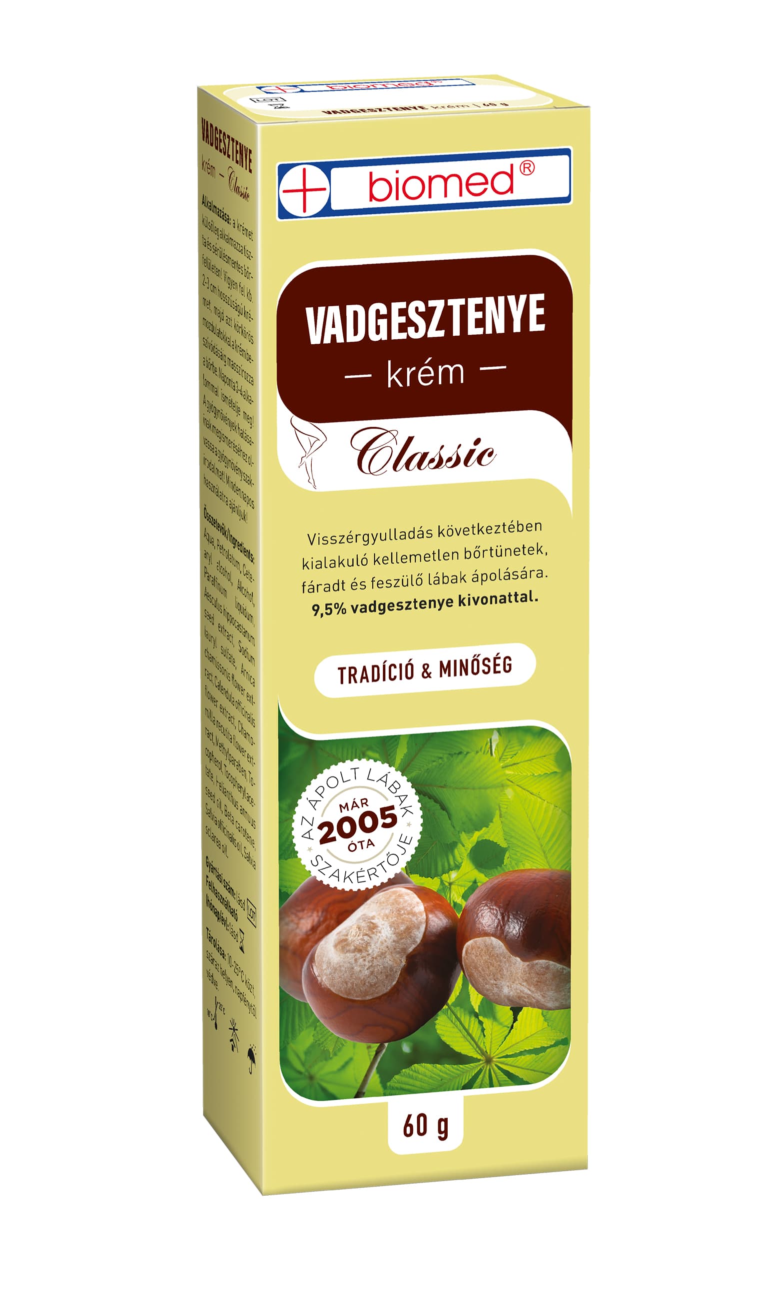 Biomed krém z divokého gaštanu 60 g - 14541