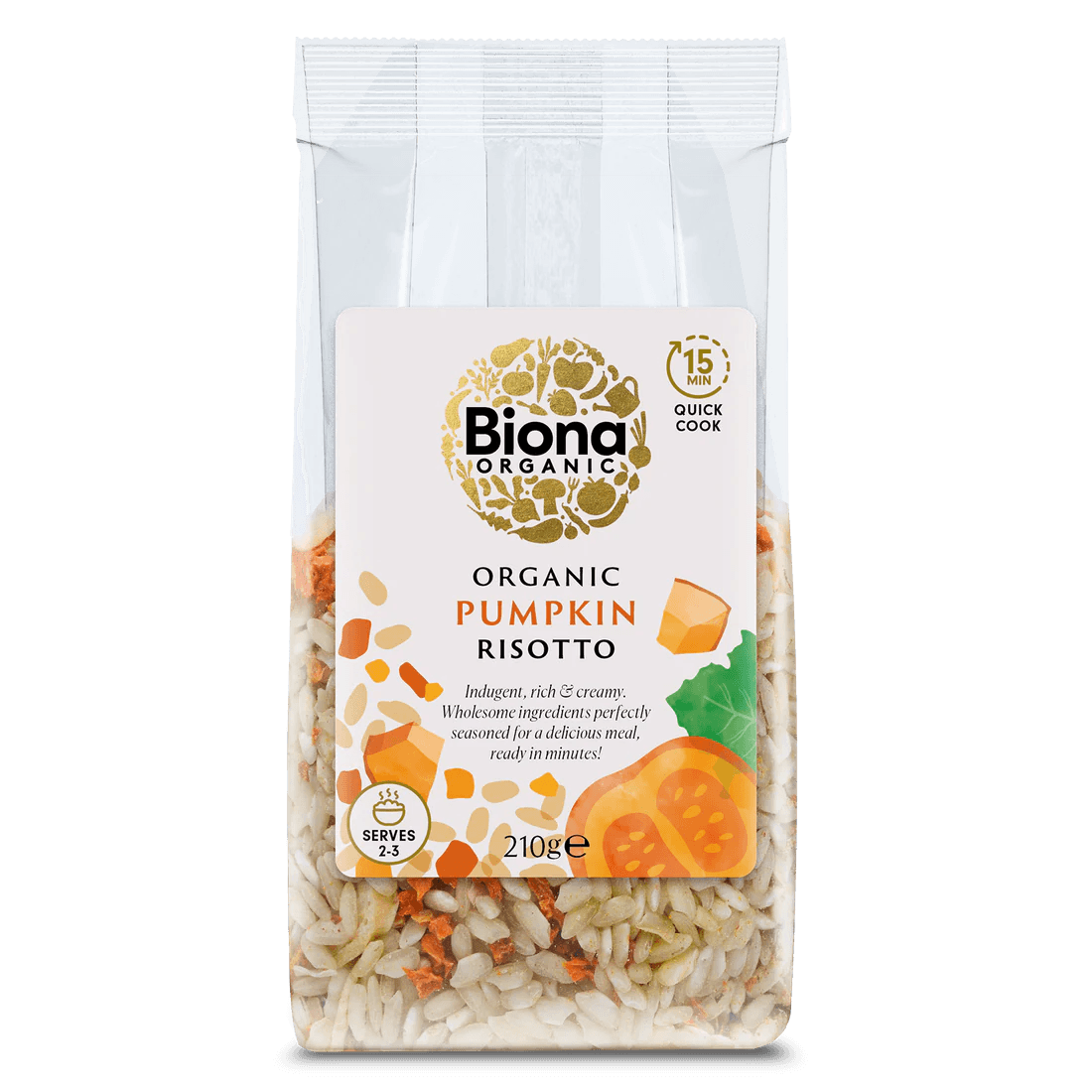 Biona bio rizoto s tekvicou 210 g