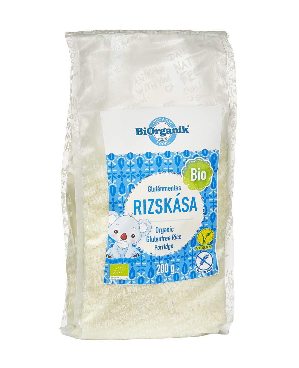 Biorganik Bio bezgluténová ryžová kaša 200 g