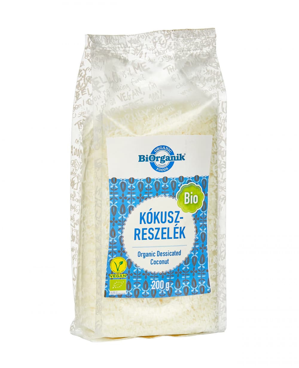 BiOrganik Bio strúhaný kokos 200 g