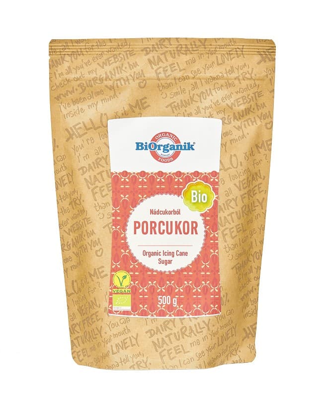 Biorganik bio práškový cukor z trstinového cukru 500 g