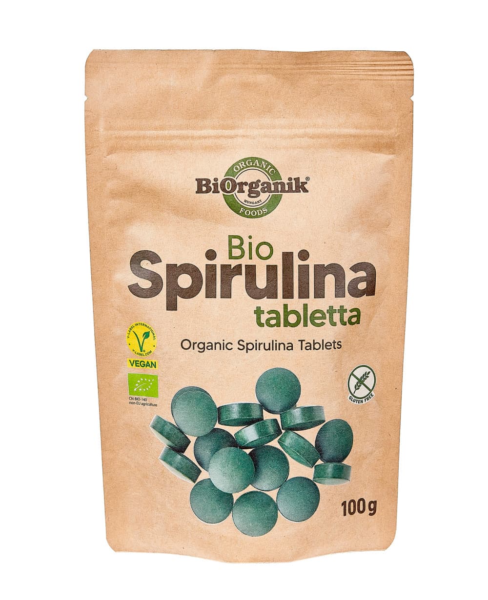 Biorganik bio spirulina tableta 100 g