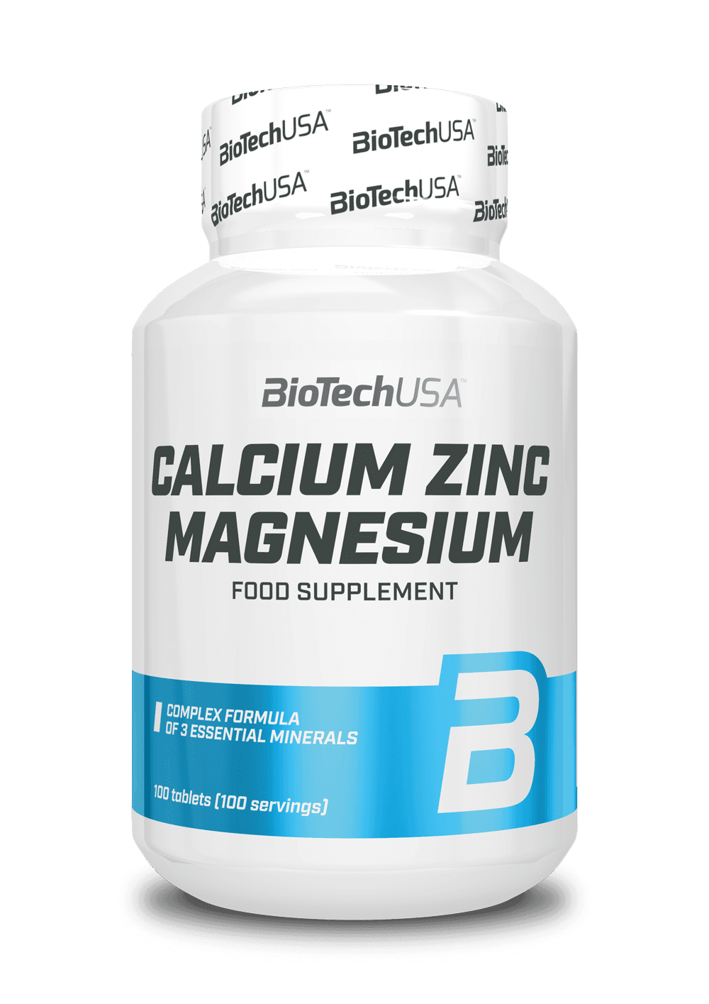 BioTechUSA Calcium Zinc Magnesium 100 tabliet - 20053