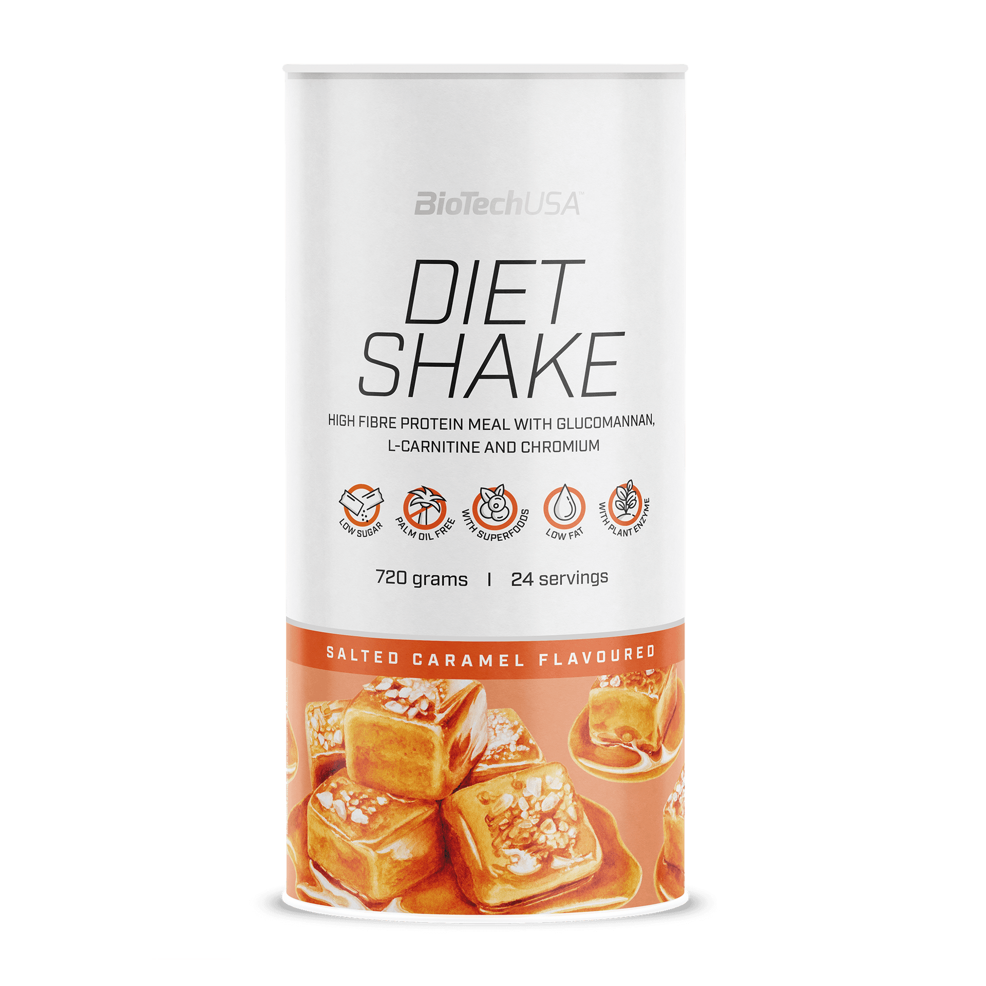 Biotech diet shake slaný karamel 720 g