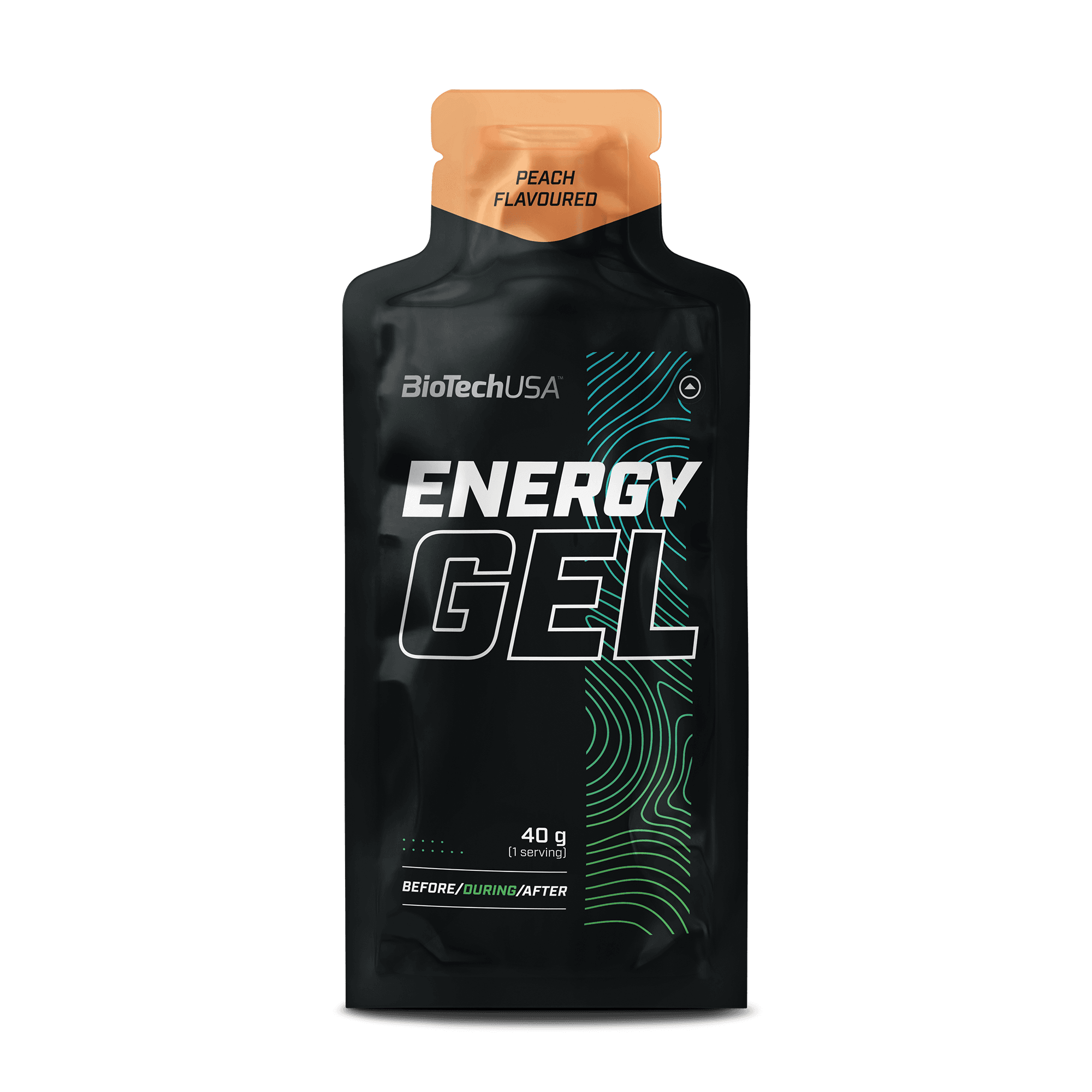 Biotech energy gel broskyňa 40 g