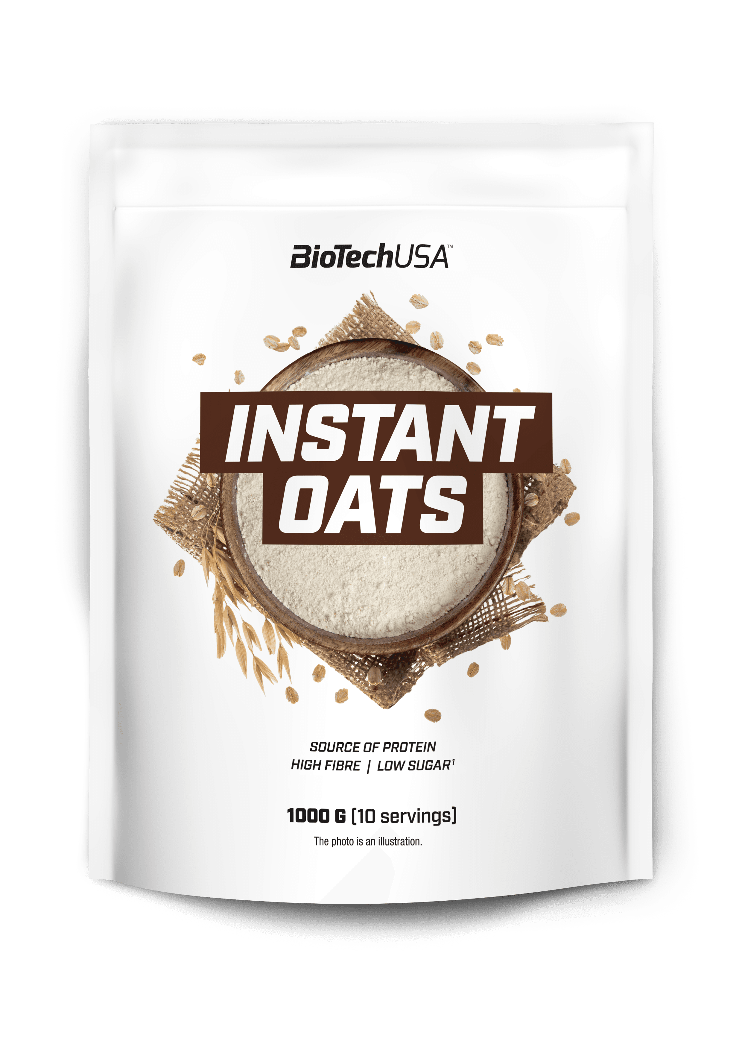 Biotech instant oats-zabkása cookies & cream 1000 g