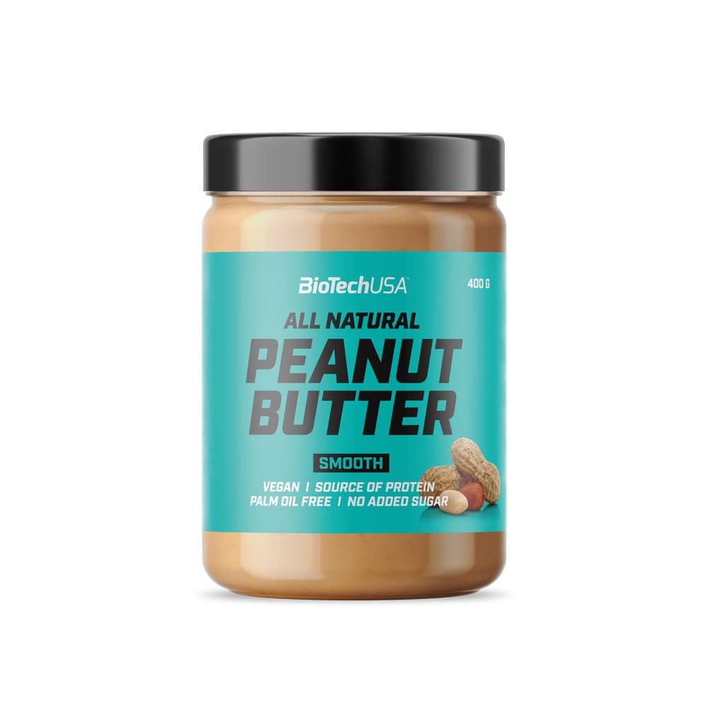 BioTech arašidové maslo smooth 400 g