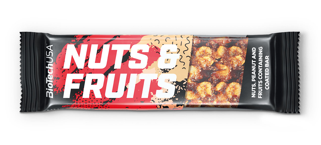 Biotech nuts and fruits müsli tyčinka 40 g