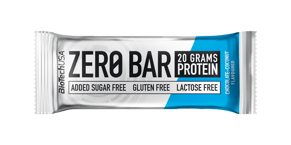 BioTech USA Zero Protein Bar čokoláda-kokos 50g