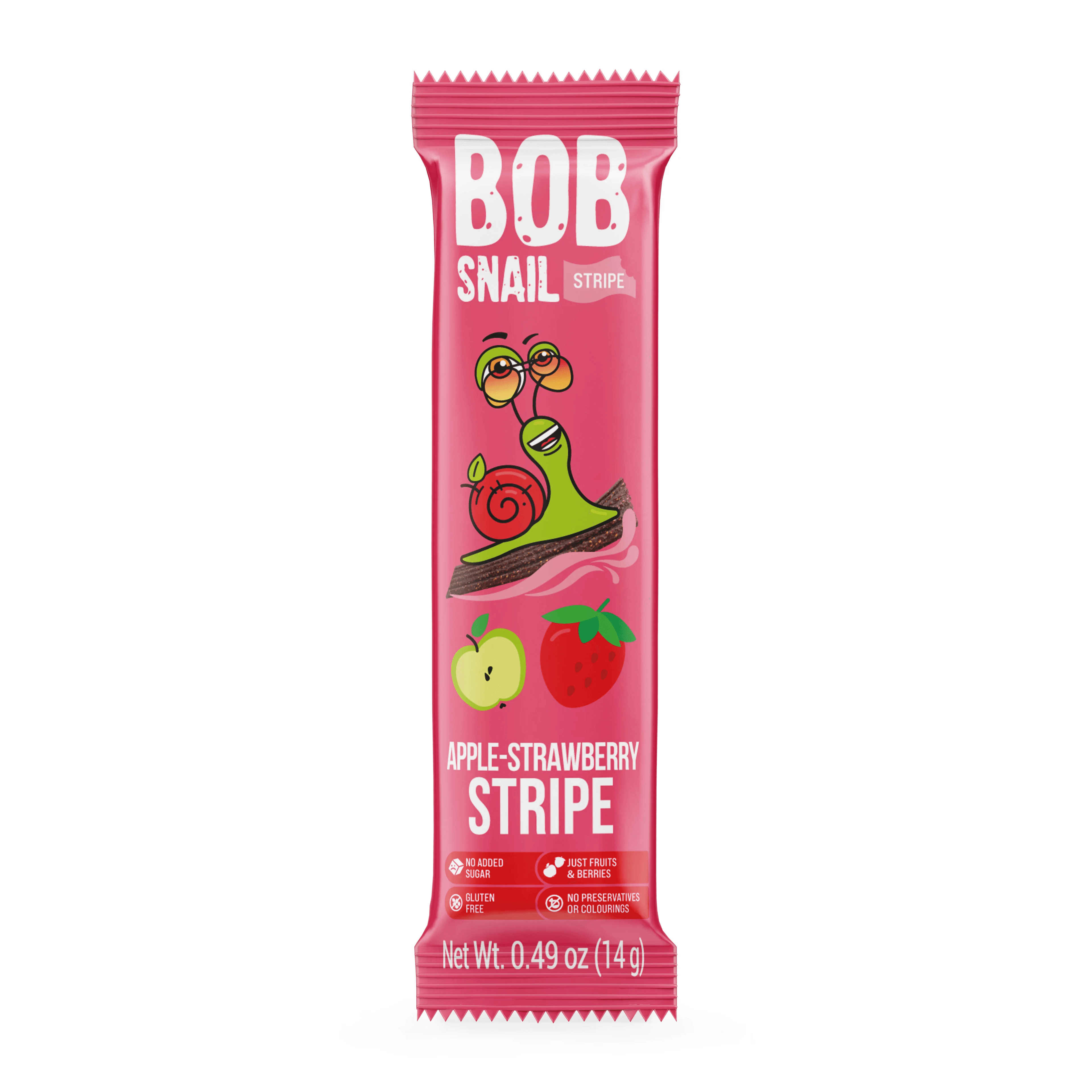 Bob Snail ovocná tyčinka jablko-malina 14 g