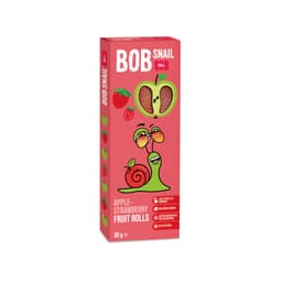 Bob Snail Jablkovo-čerešňové ovocné rolky 30 g thumbnail 2