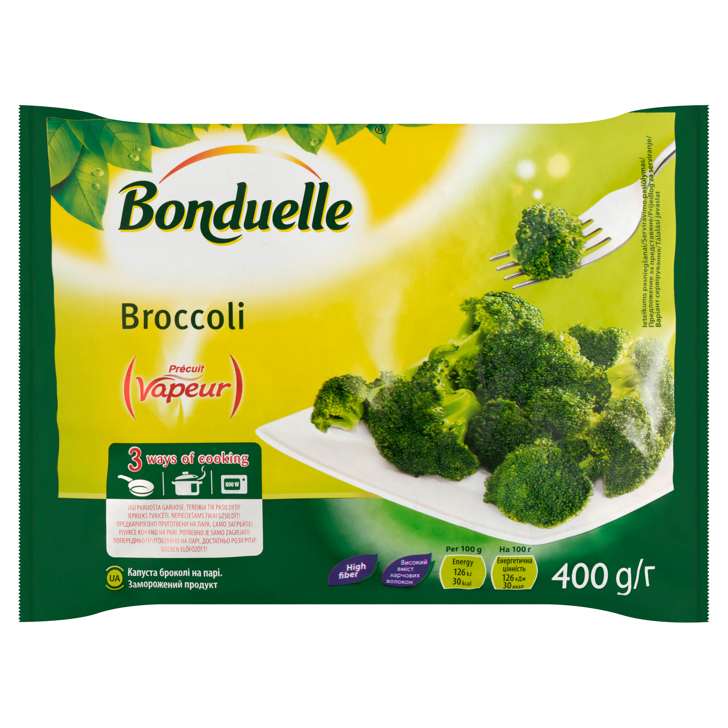 Bonduelle vapeur brokolic 400 g