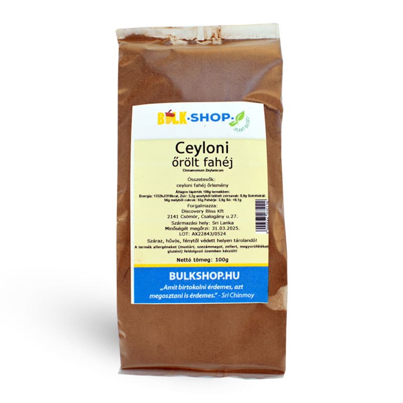 Nature7 ceylonská škorica mletá 100 g