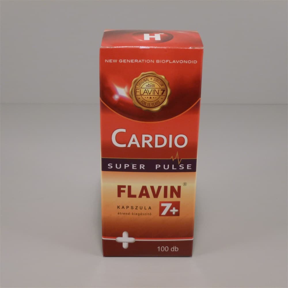 Cardio super flavin 7+ kapsula 100 ks
