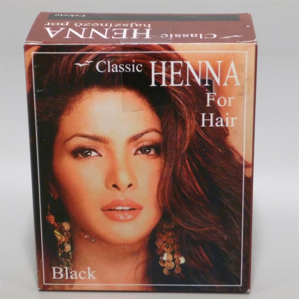 Classic Henna farbiaci prášok čierny 100 g