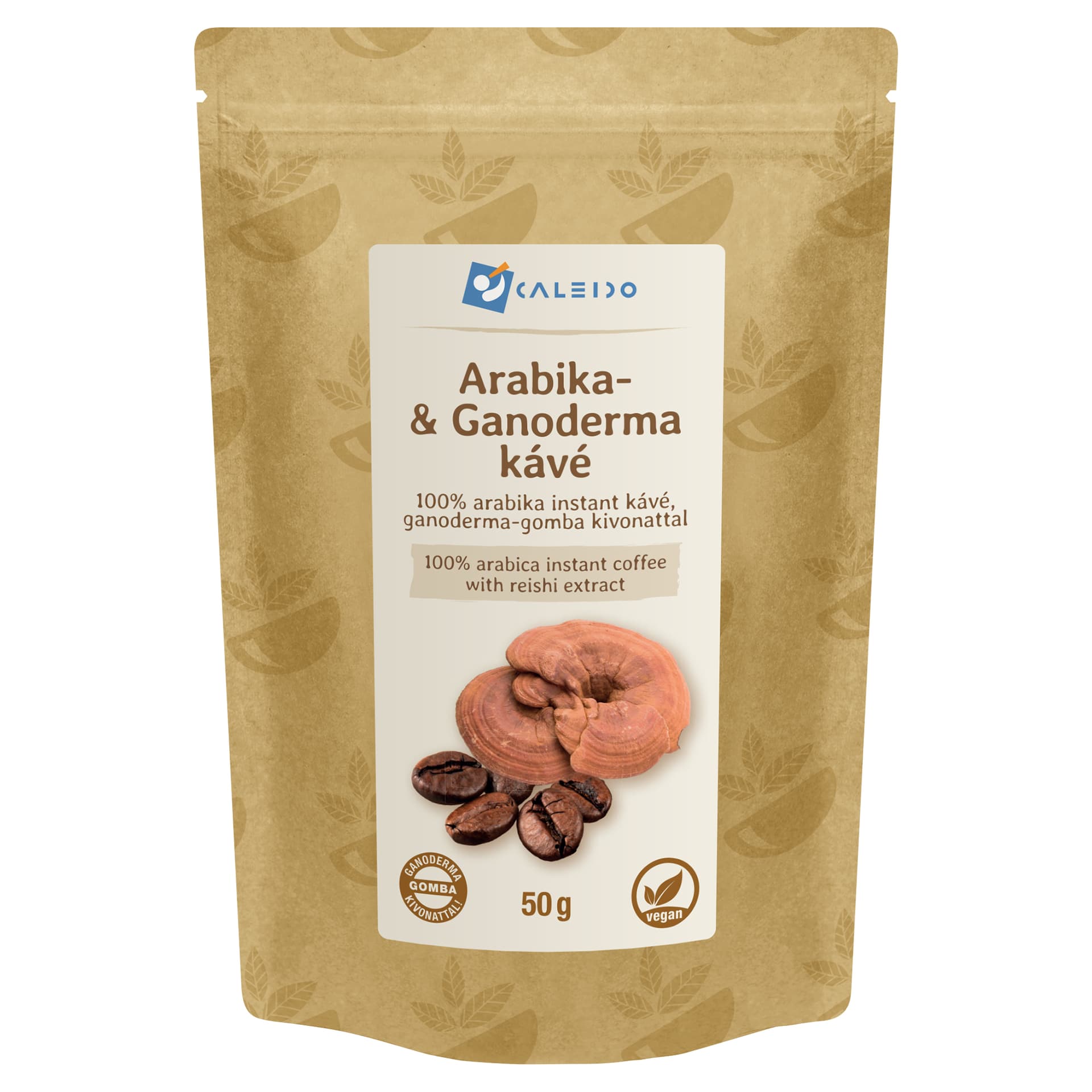 Caleido Instantná káva Arabica s Ganodermou 50 g - 29051