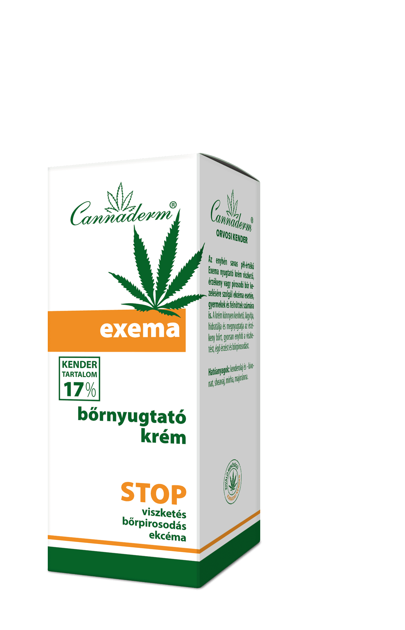 CANNADERM Upokojujúci krém na ekzémy 50 g - 85383