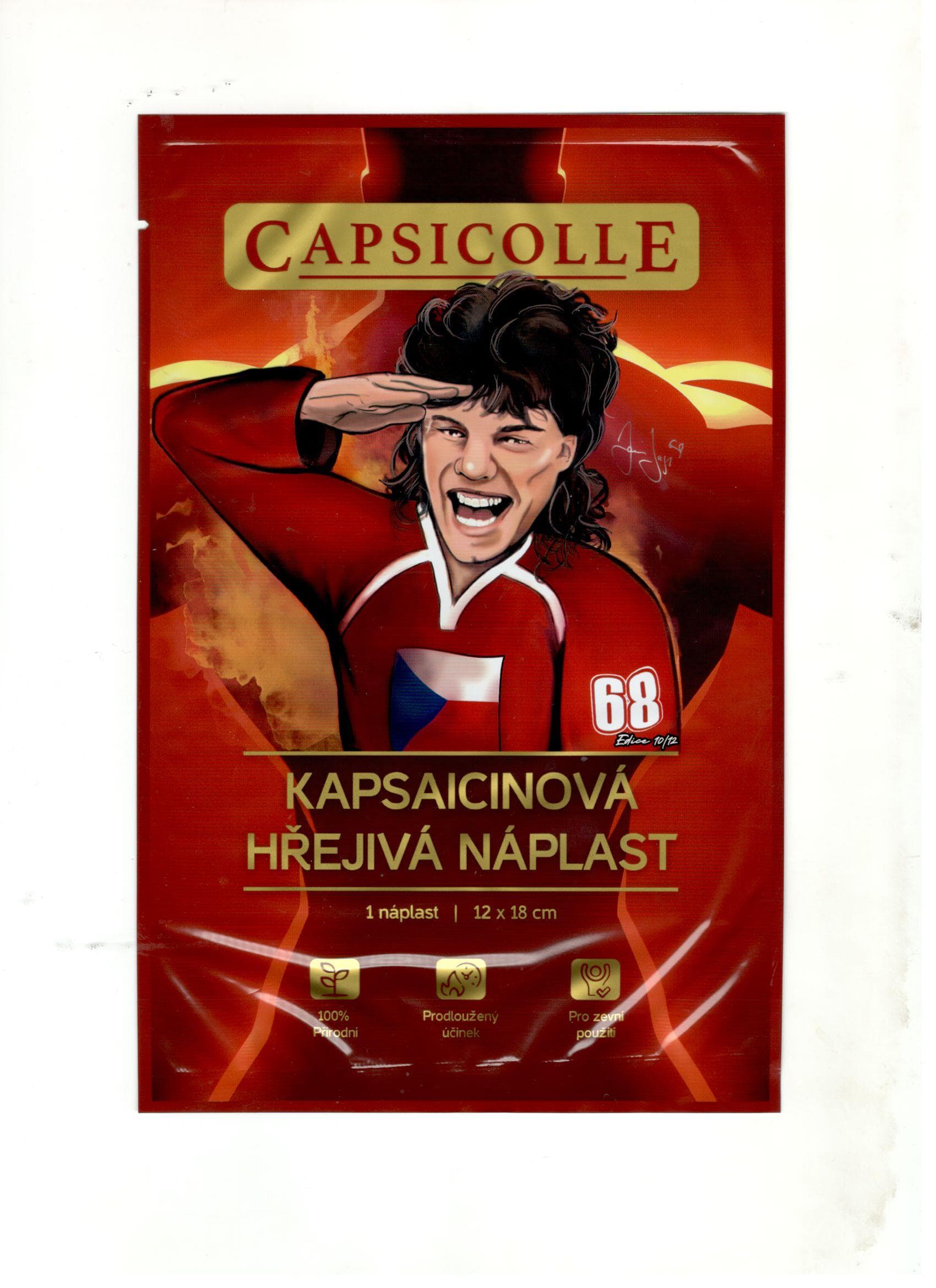 Capsicolle prírodná hrejivá náplasť 1 ks