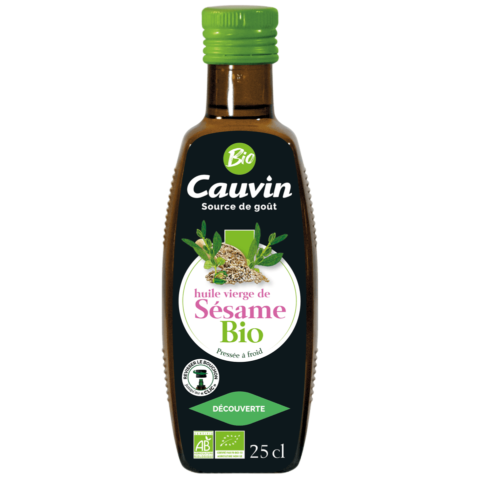 Cauvin bio sezamový olej 250 ml