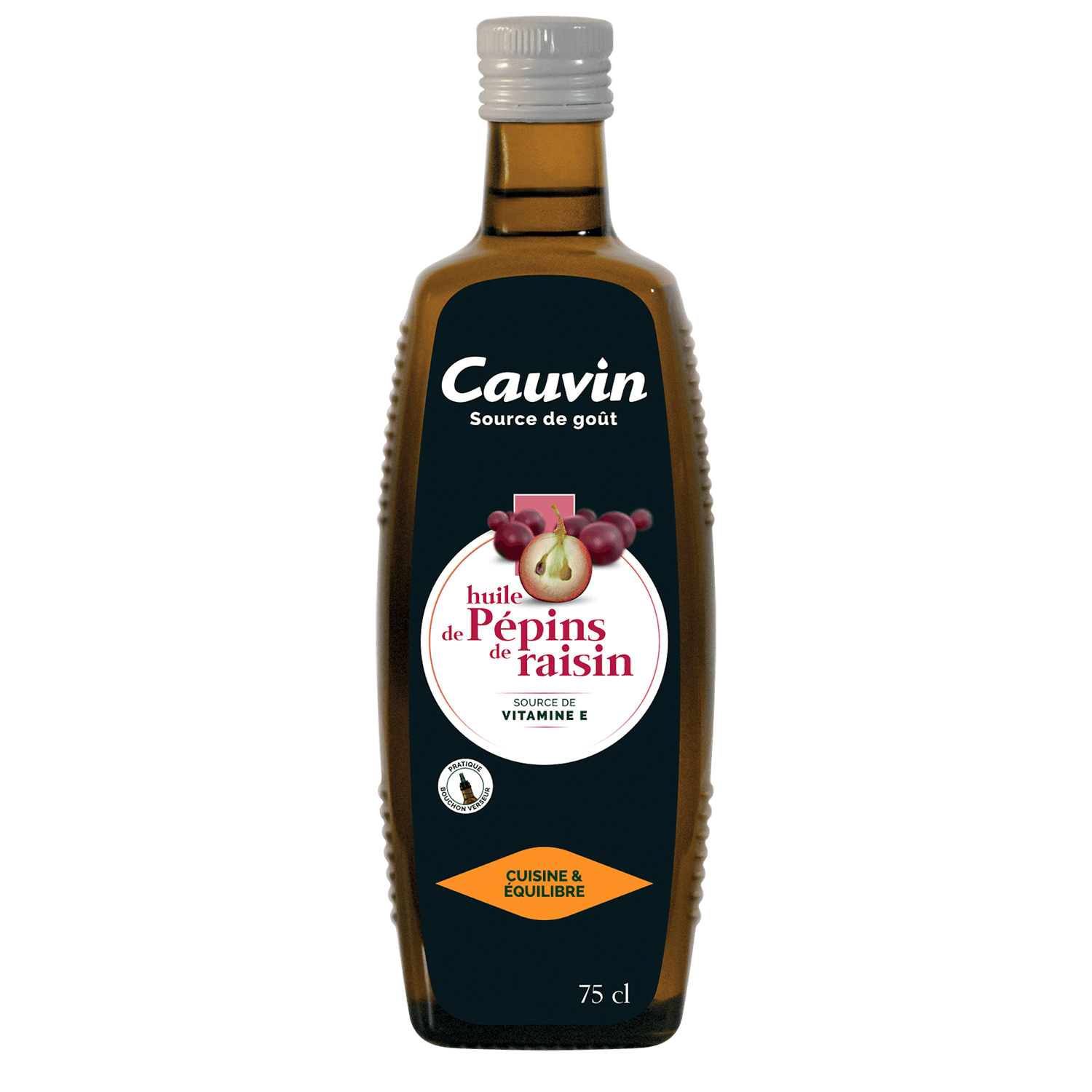 Cauvin Olej z hroznových jadierok 750 ml