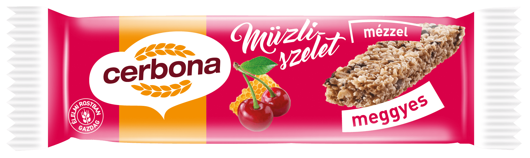 Cerbona müsli tyčinka s višňami 20 g