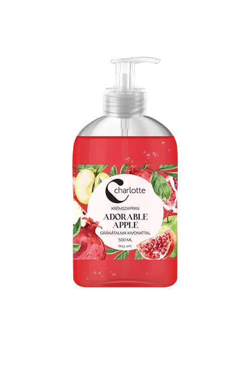 Charlotte krémová mydlo adorable apple 500 ml