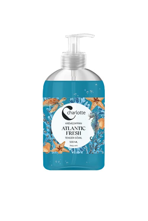 Charlotte krémové mydlo atlantic fresh 500 ml