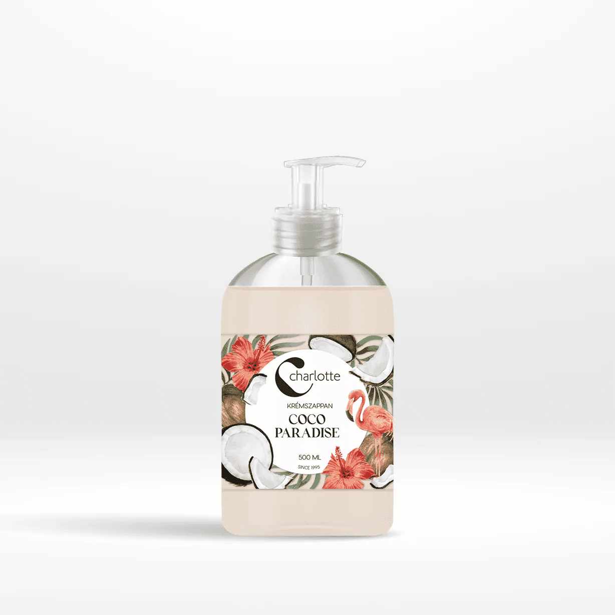 Charlotte krémové mydlo coco paradise 500 ml