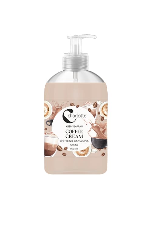 Charlotte krémový mydlo coffee & cream 500 ml