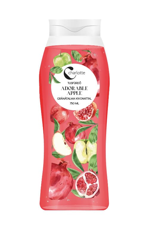 Charlotte sprchový gél adorable apple 750 ml