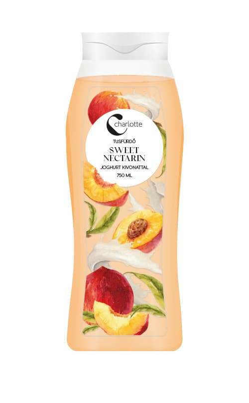 Charlotte sprchový gél sweet nectarin 750 ml