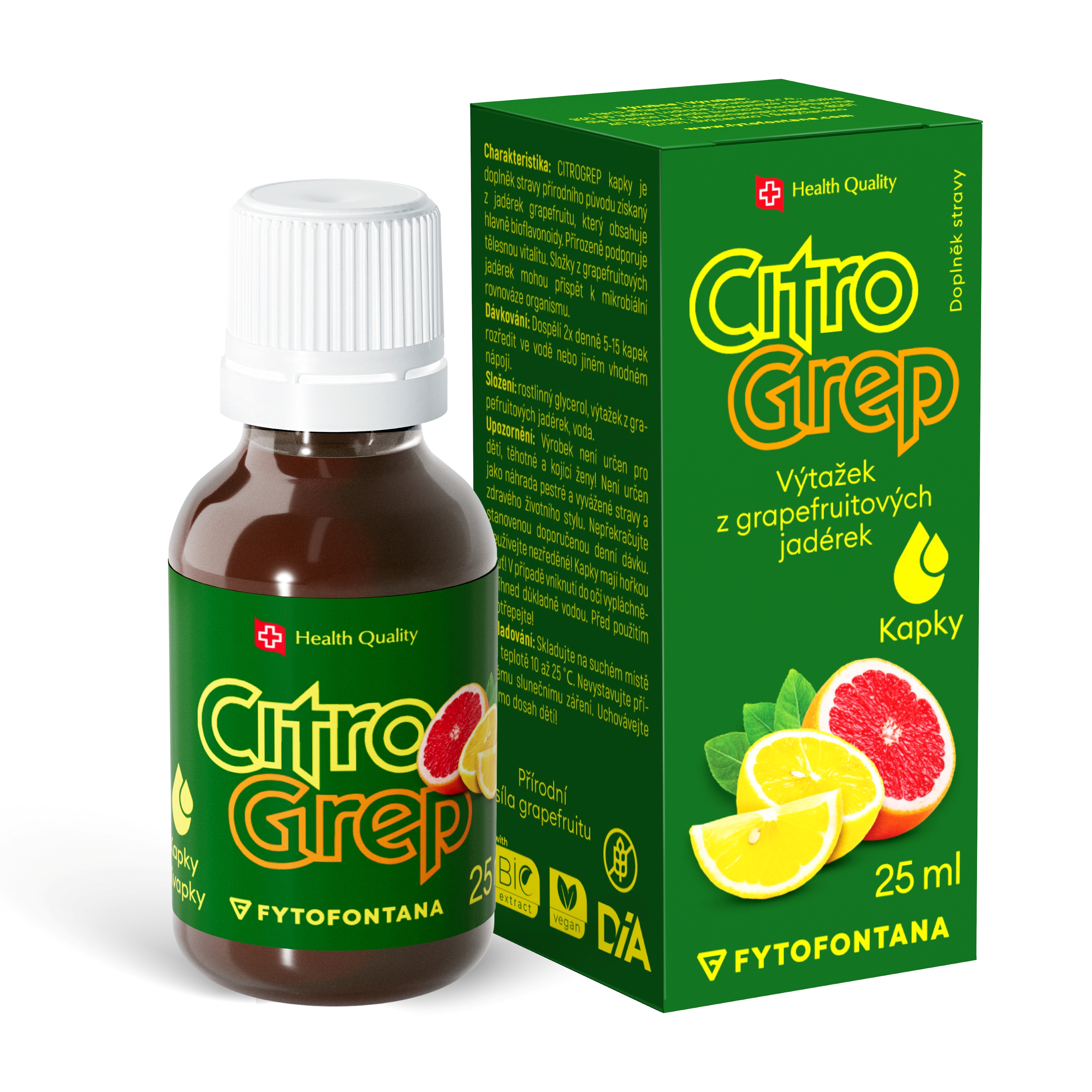 Fytofontana Citrovital grepové kvapky 25 ml - 45376