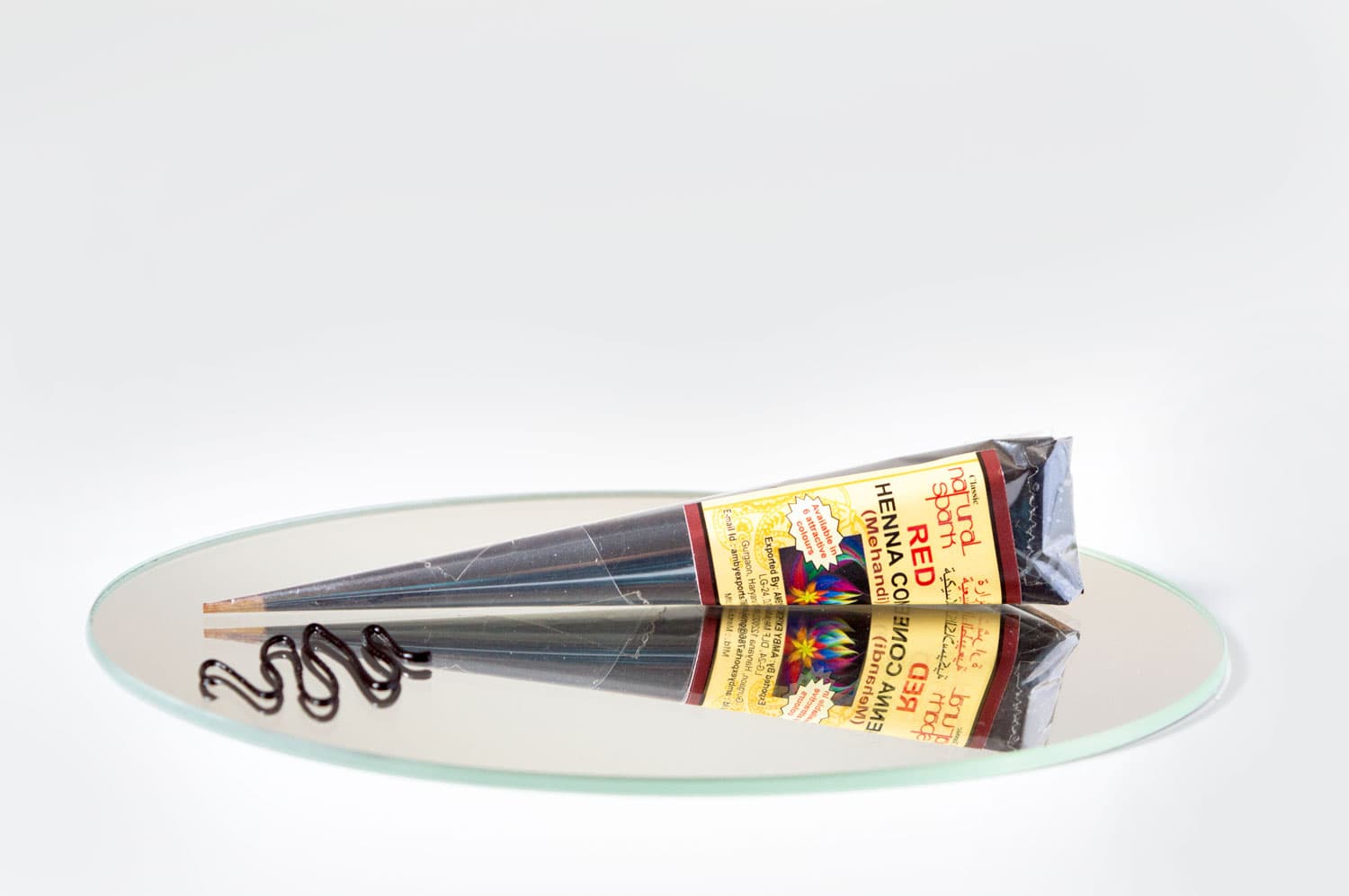 Classic Henna telová farba kužeľ-červená 25 g