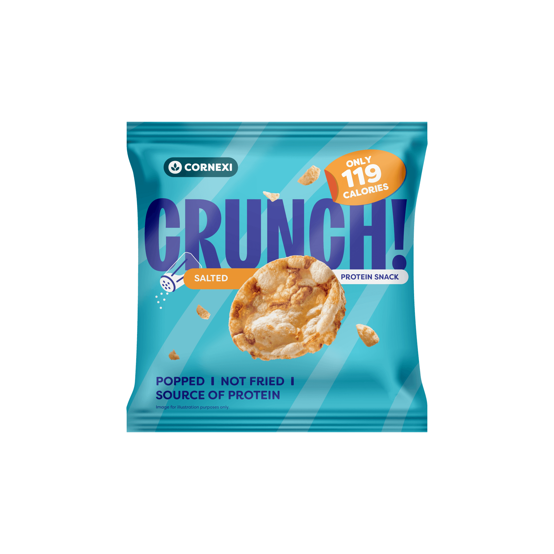Cornexi crunch! proteínová snack soľná 30 g
