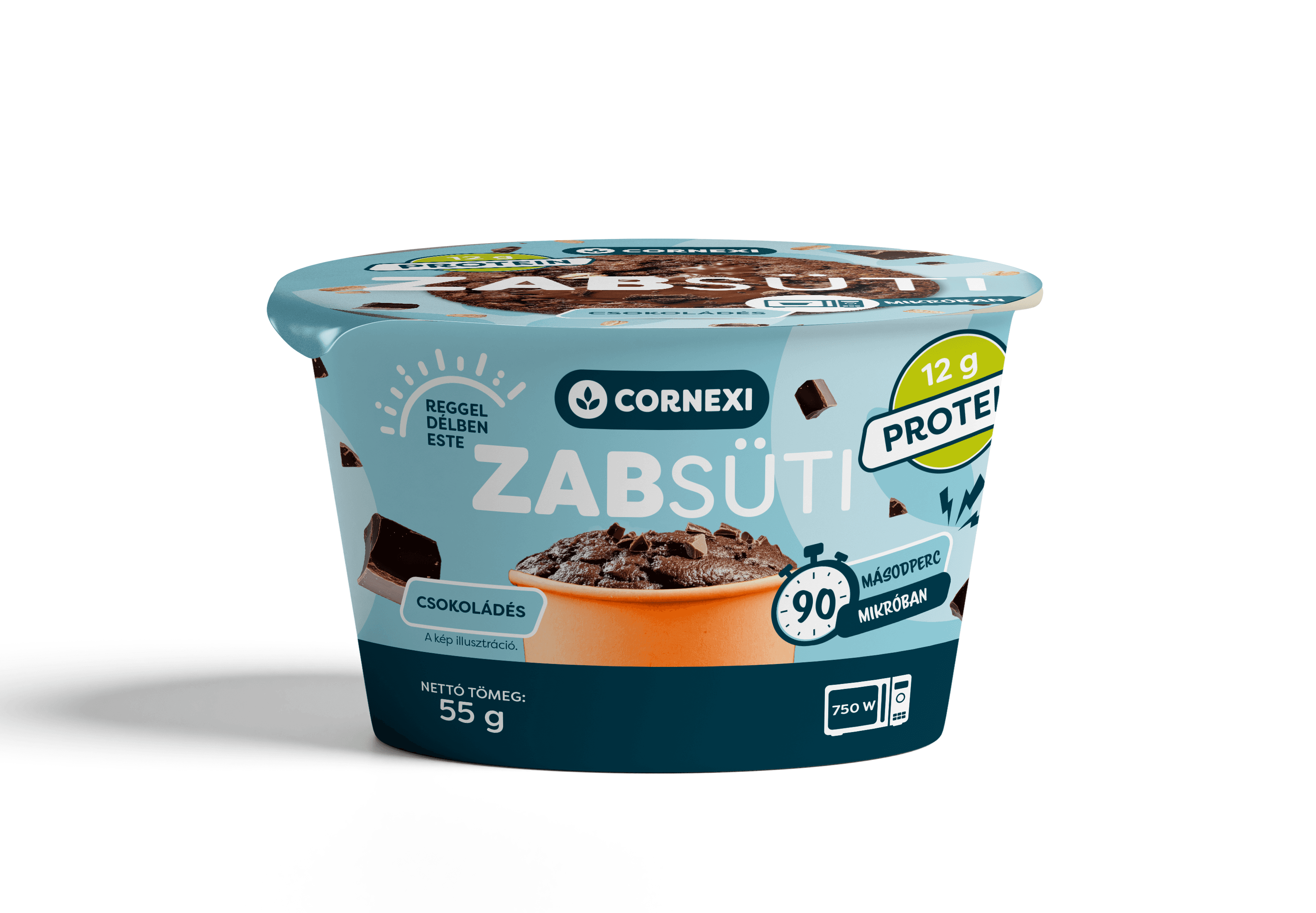 Cornexi müsli sušienka čokoládové základné prášok s proteínom 55 g