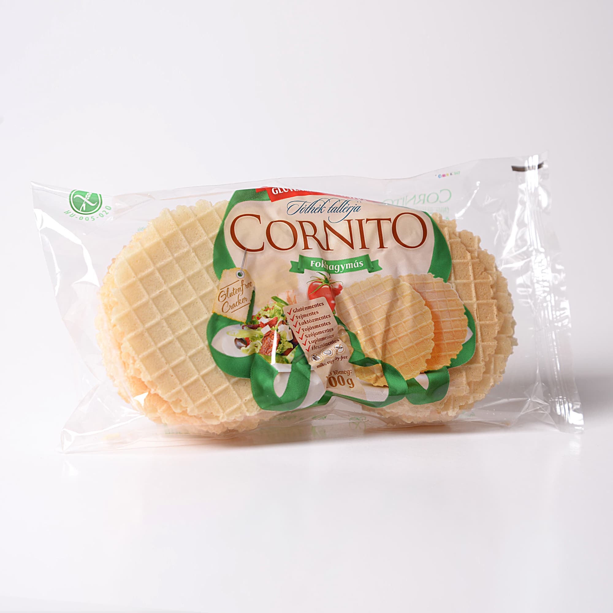Cornito bezlepkové cesnakové krekry 100 g - 30373