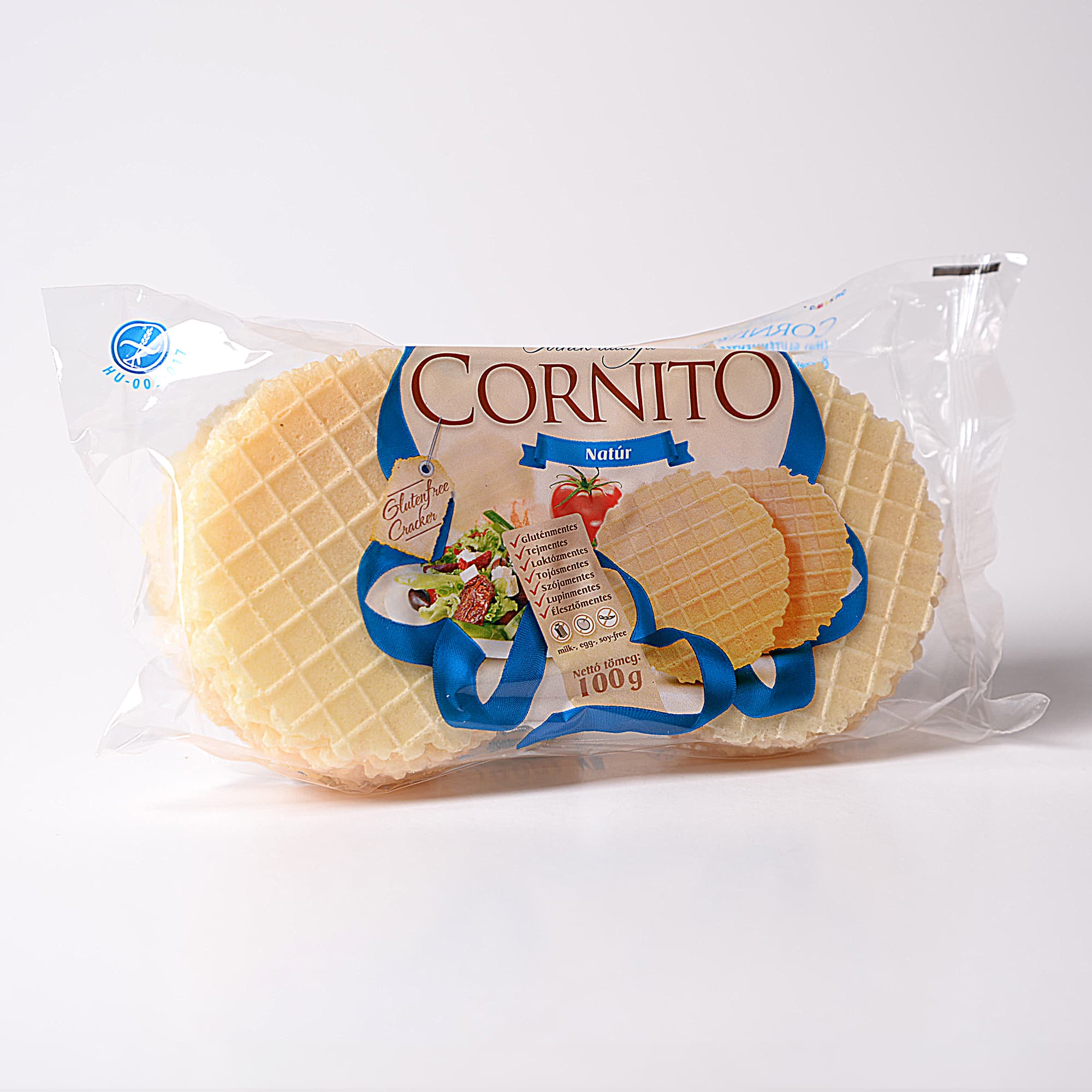 Cornito Chrumkavé bezlepkové kukuričné oblátky prírodné 100 g
