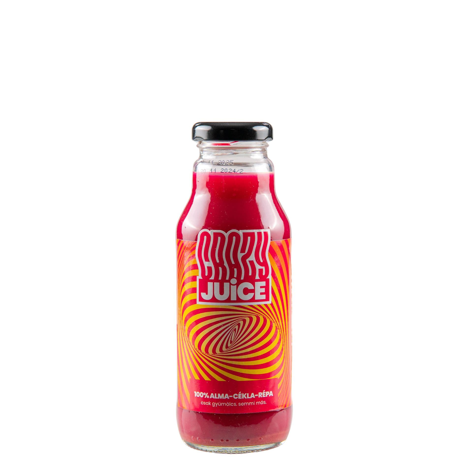 Crazy Juice jablkovo-cviklová-mrkvová šťava 100% 300 ml