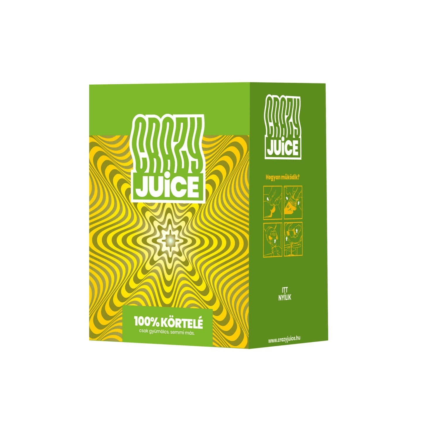 Crazy Juice hruškový džús 100% 3000 ml