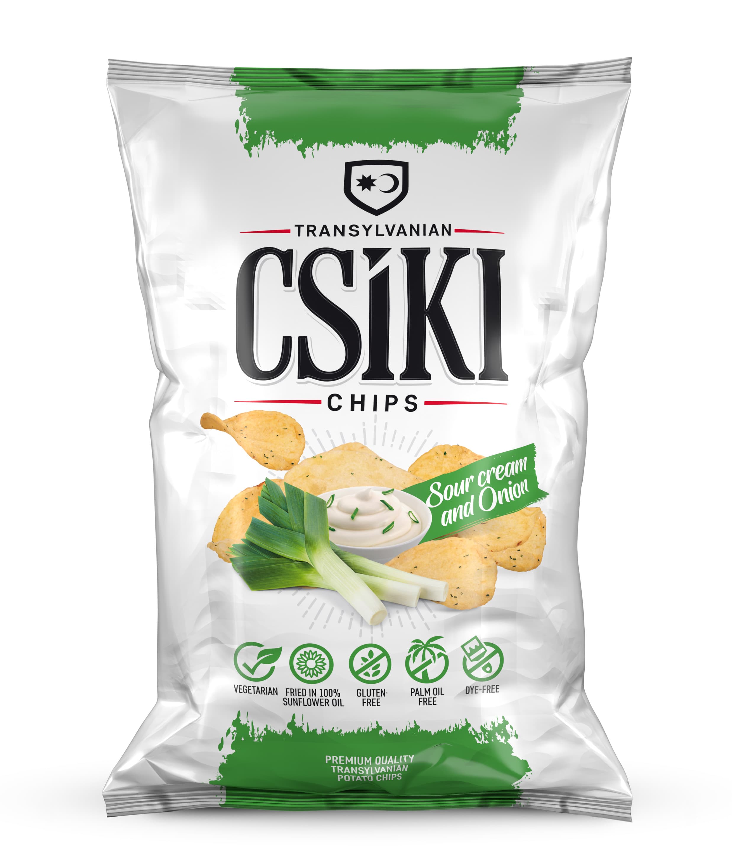 Čipsy s cibuľovou smotanou 170 g