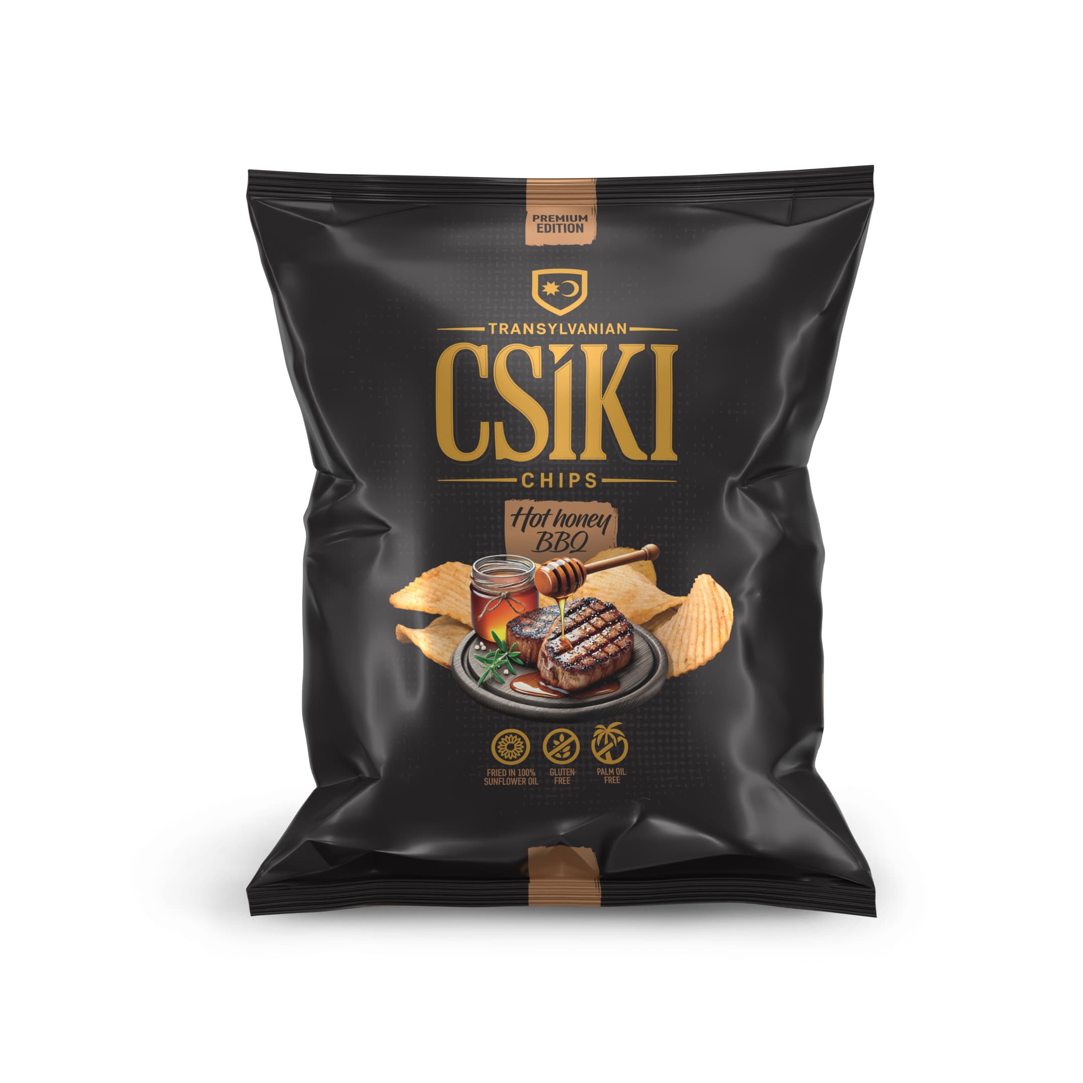 Čipsy Csíki hot honey bbq 60 g