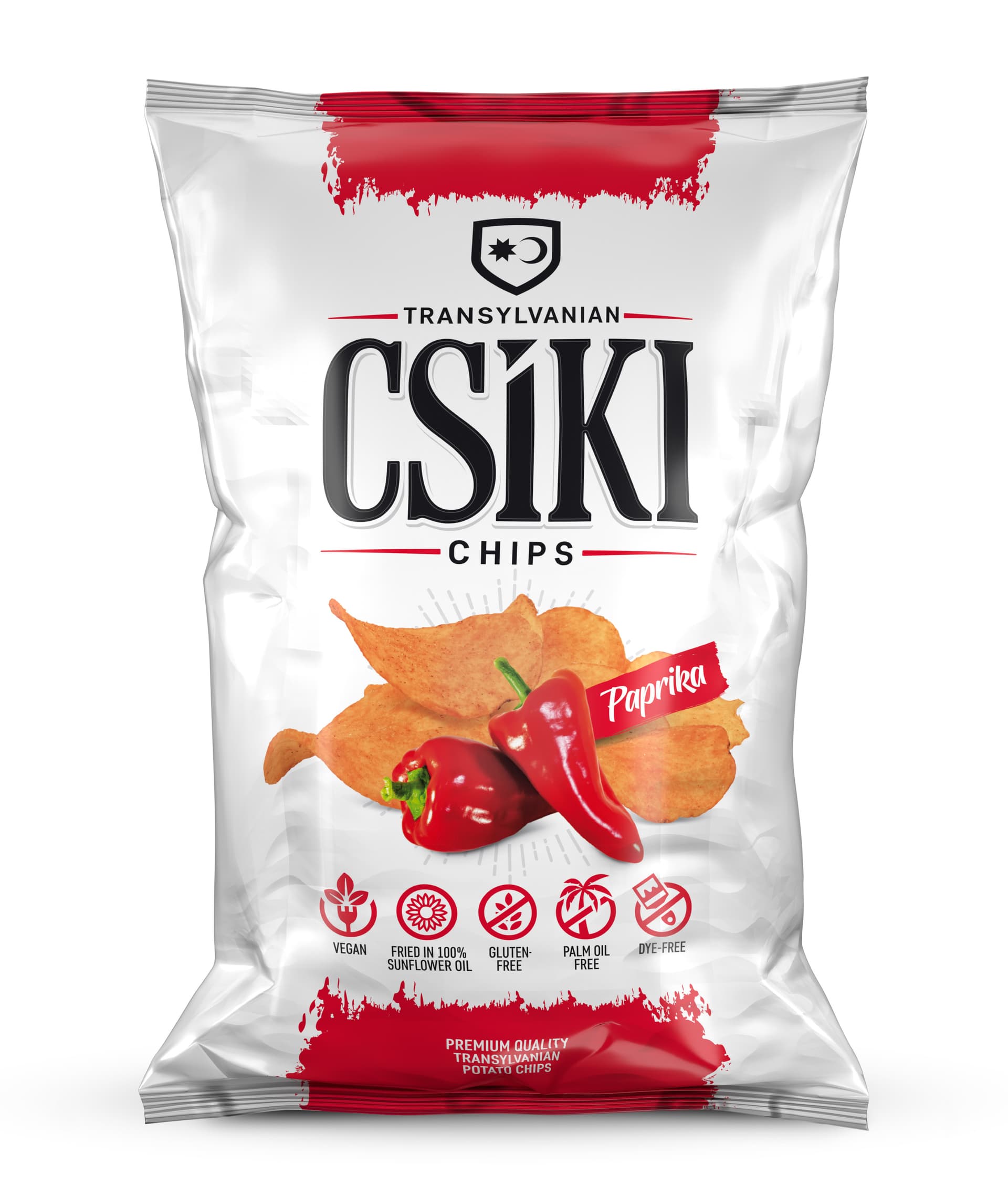 Číky Chips paprika 170 g