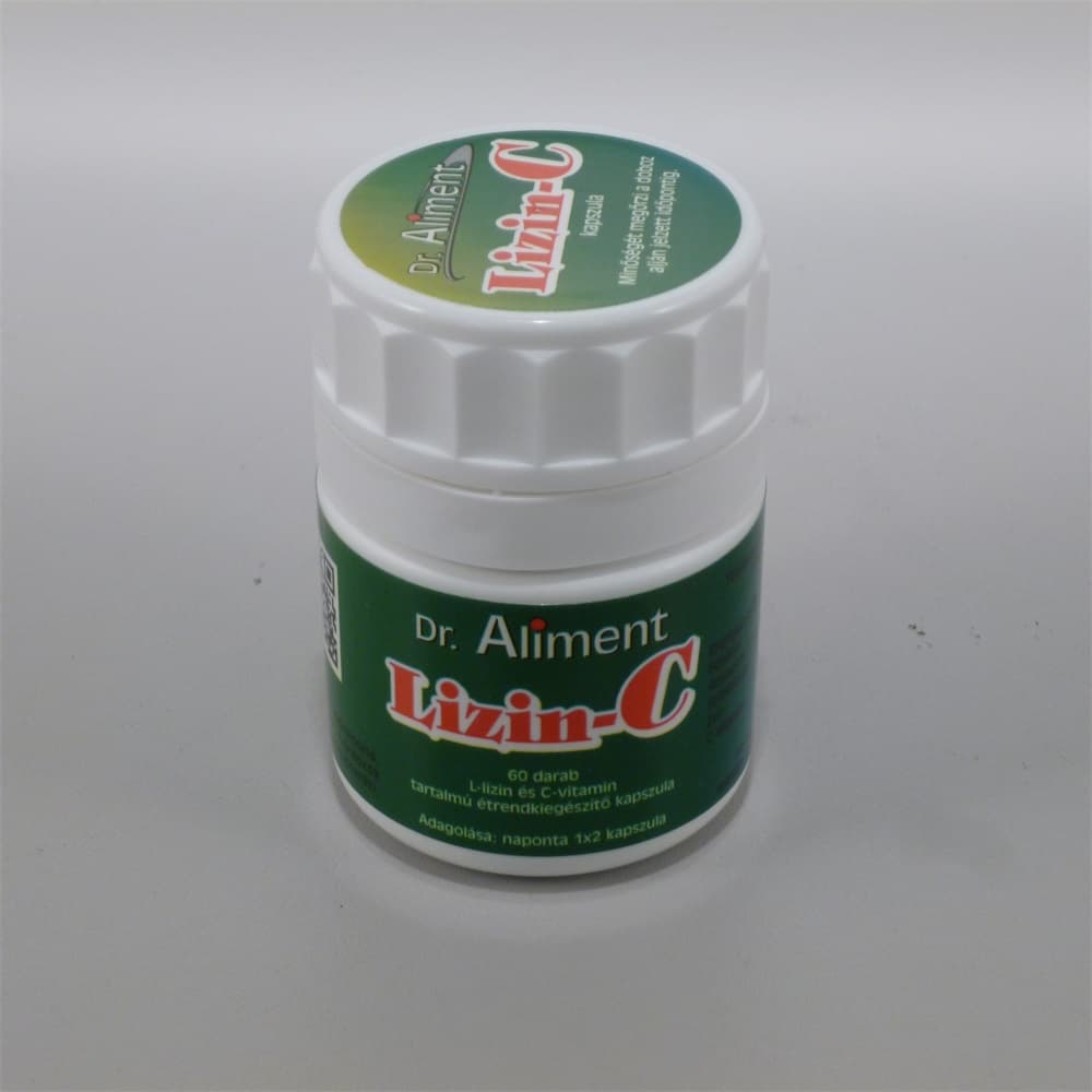 Dr.aliment lizin c kapsula 60 db