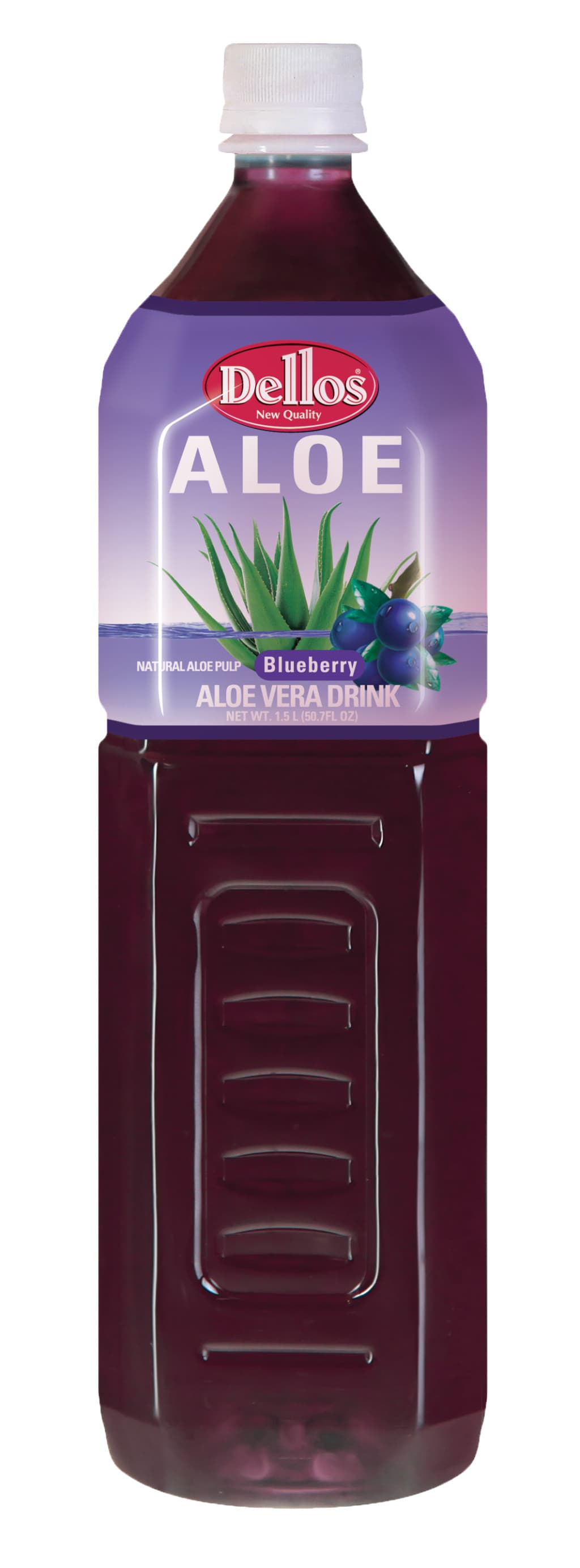 Dellos aloe modrá čučoriedka 1500 ml