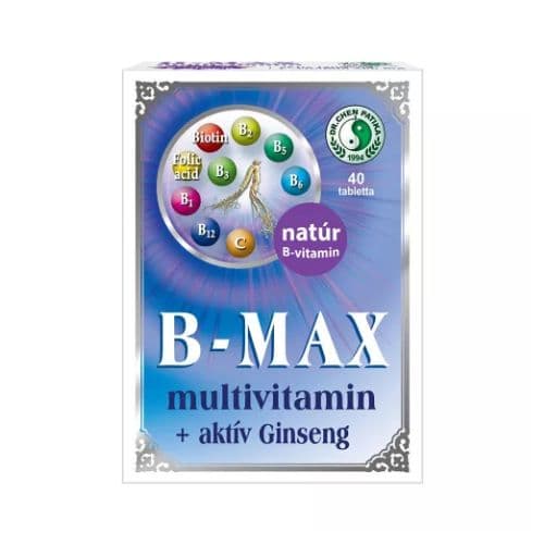 Dr.chen b-max multivitamínové tablety 40 ks