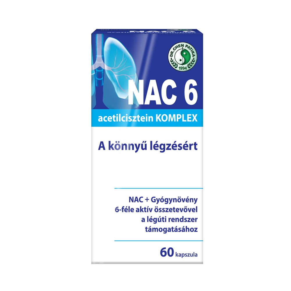 Dr.chen NAC 6 komplex kapsula 60 ks