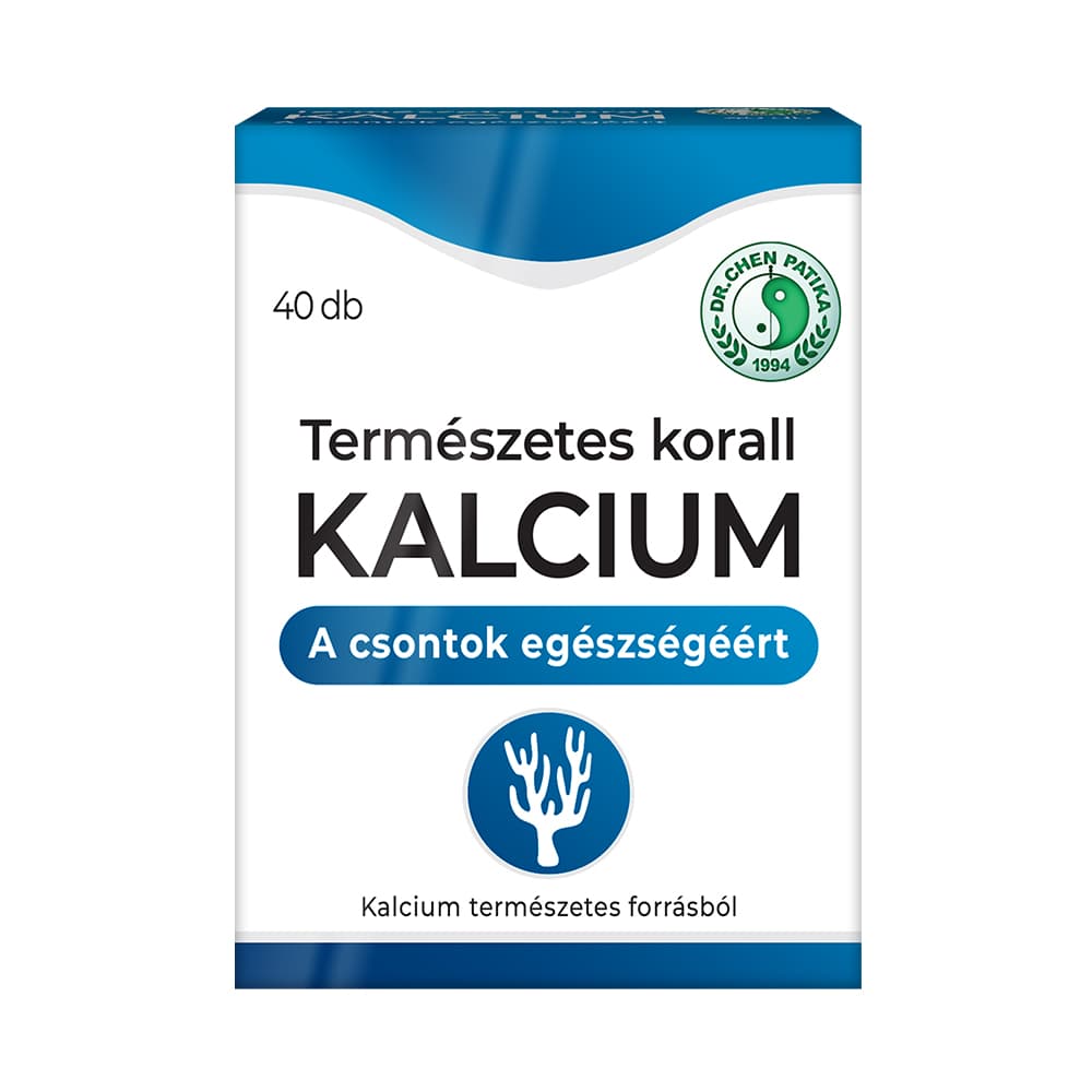 Dr.chen prírodné koralové kalcium tablety 40 ks