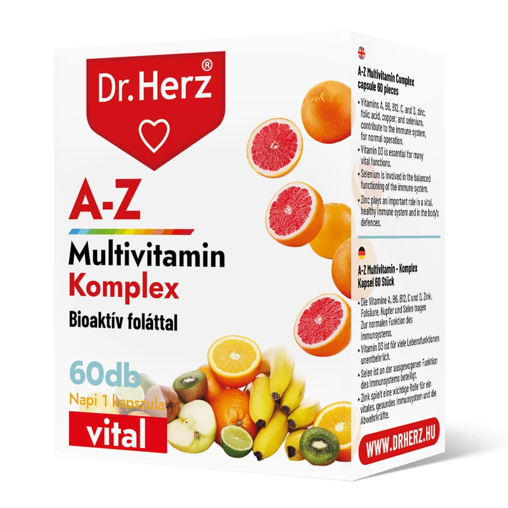 Dr. Herz A-Z multivitamín komplex kapsula 60 ks